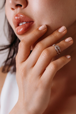 Фаланговое кольцо "Булавка"