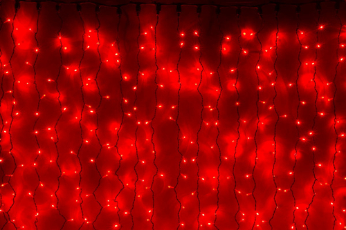 LED-XP-3725-3M-230V-S (красные LED/черн пр)