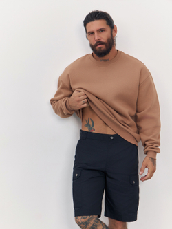 Свитшот с начесом (капучино)