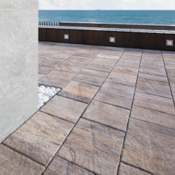 Тротуарная плитка АНТАРА, комплект из 6 видов плит Искусственный камень Доломит