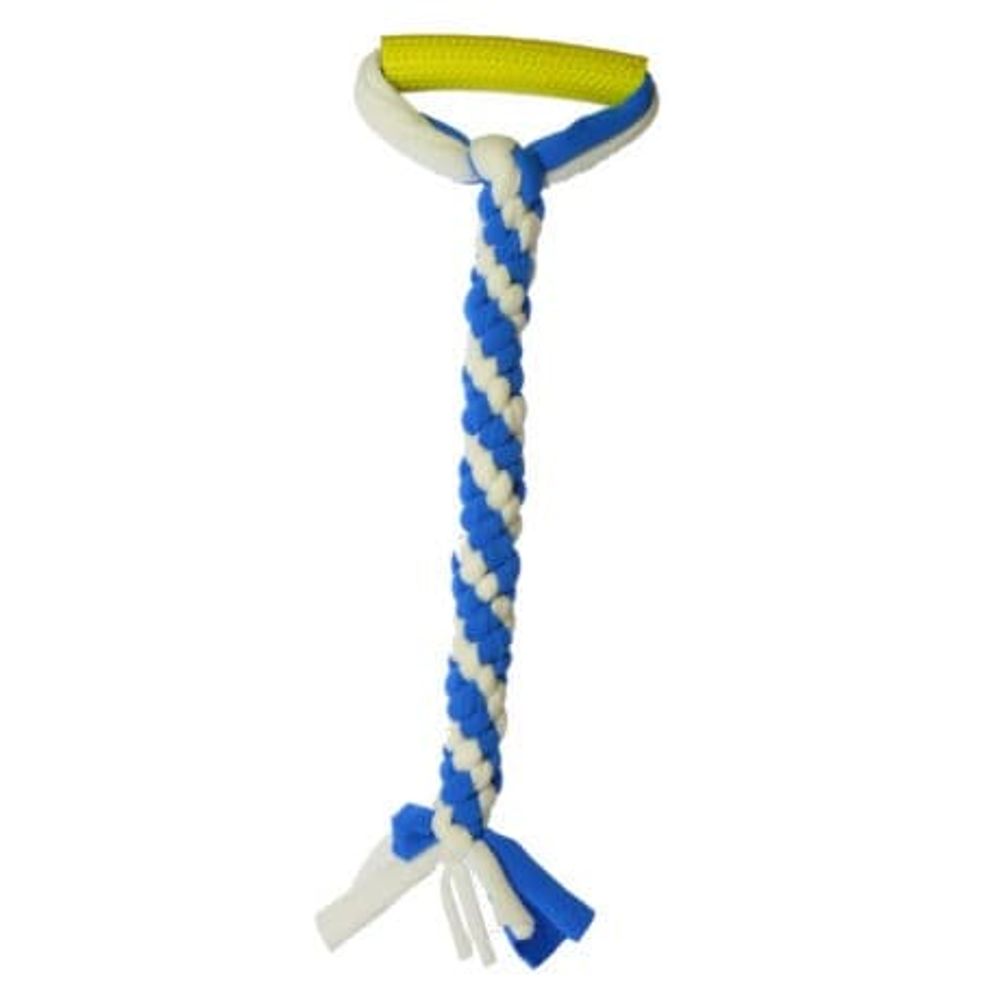 Игрушка жевательная для собак Bubble Gum Жгут с ручкой GoSi без уп., sh-08028 Игрушка жевательная для собак Bubble Gum Жгут с ручкой GoSi без уп., sh-08028