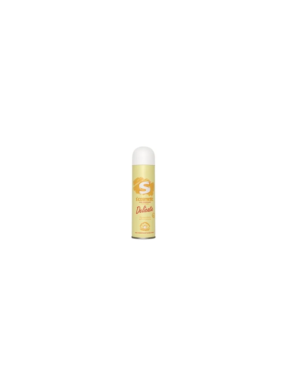 S'COSMETIC Дезодорант-антиперспирант 145мл (женский) "Delicate" (Красота жемчужины)
