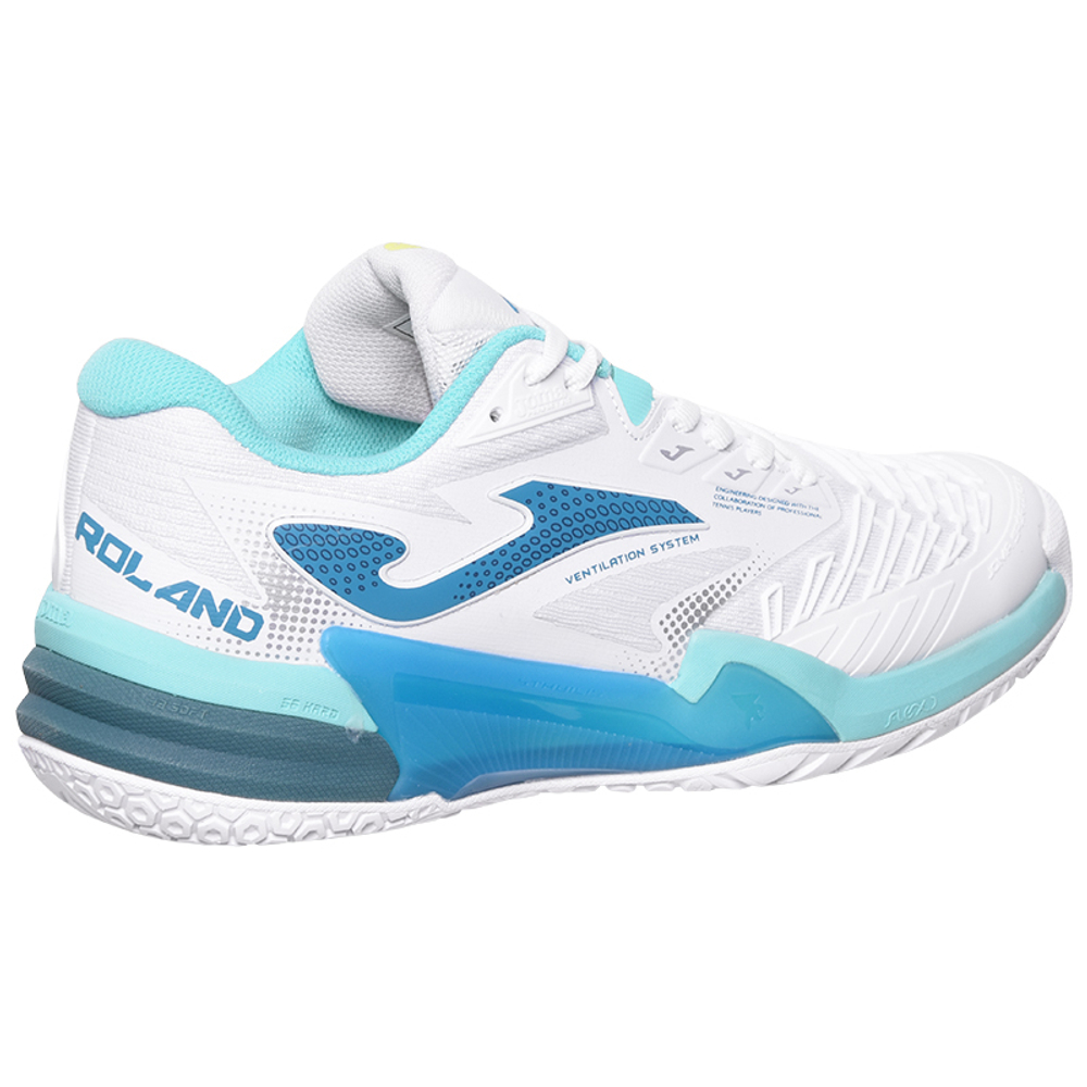 Женские Кроссовки теннисные Joma Roland Lady 2402 - белый