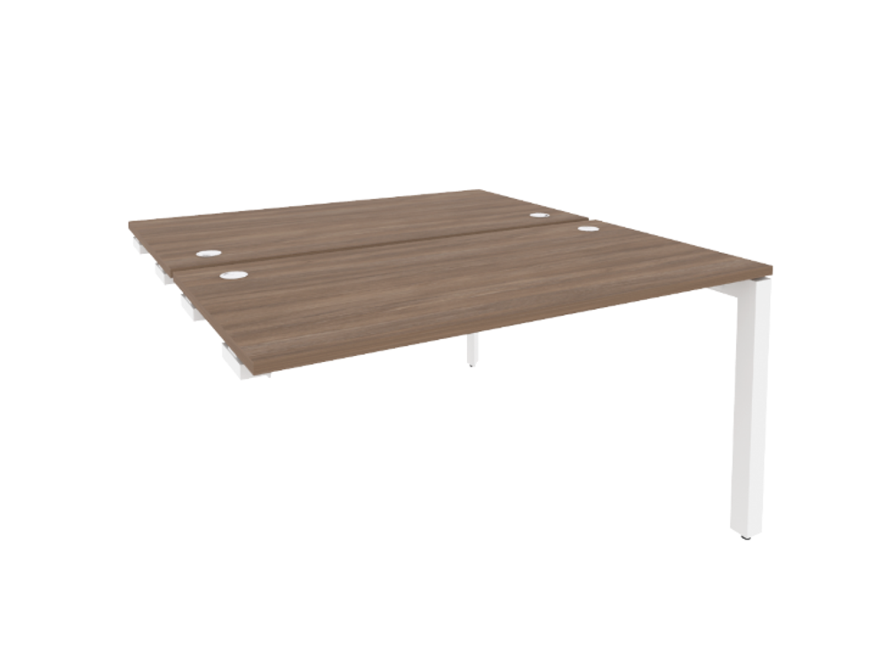 Стол-приставка двойной на П-образном м/к к опорным элементам 1475 Onix