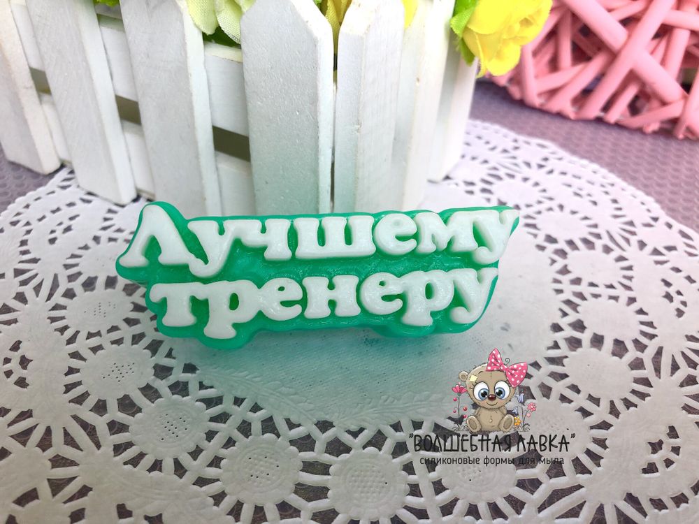 Силиконовая форма Лучшему тренеру