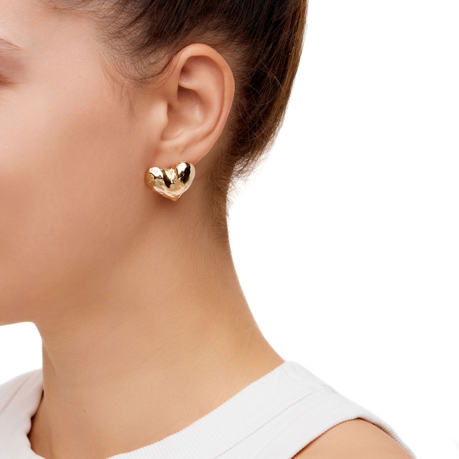 Серьги Bruised Hearts – Gold