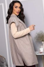 Жилет костюмный Жюлли (бежевый) Б14487-4М LT Collection