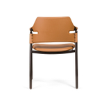 Стул с подлокотниками Suite, коричневый