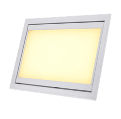 Embedded Electric Flip LED Tricolor Light 200W — встраиваемый поворотный триколор 3000–6000K