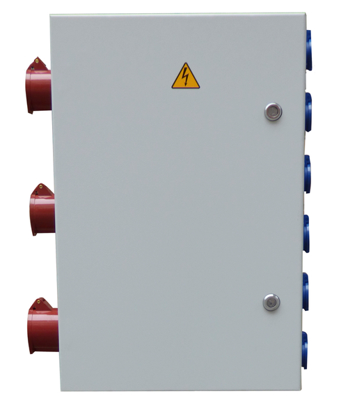 Щит силовой для строительной площадки ЩСсп-50-4-1/2/6, без стойки