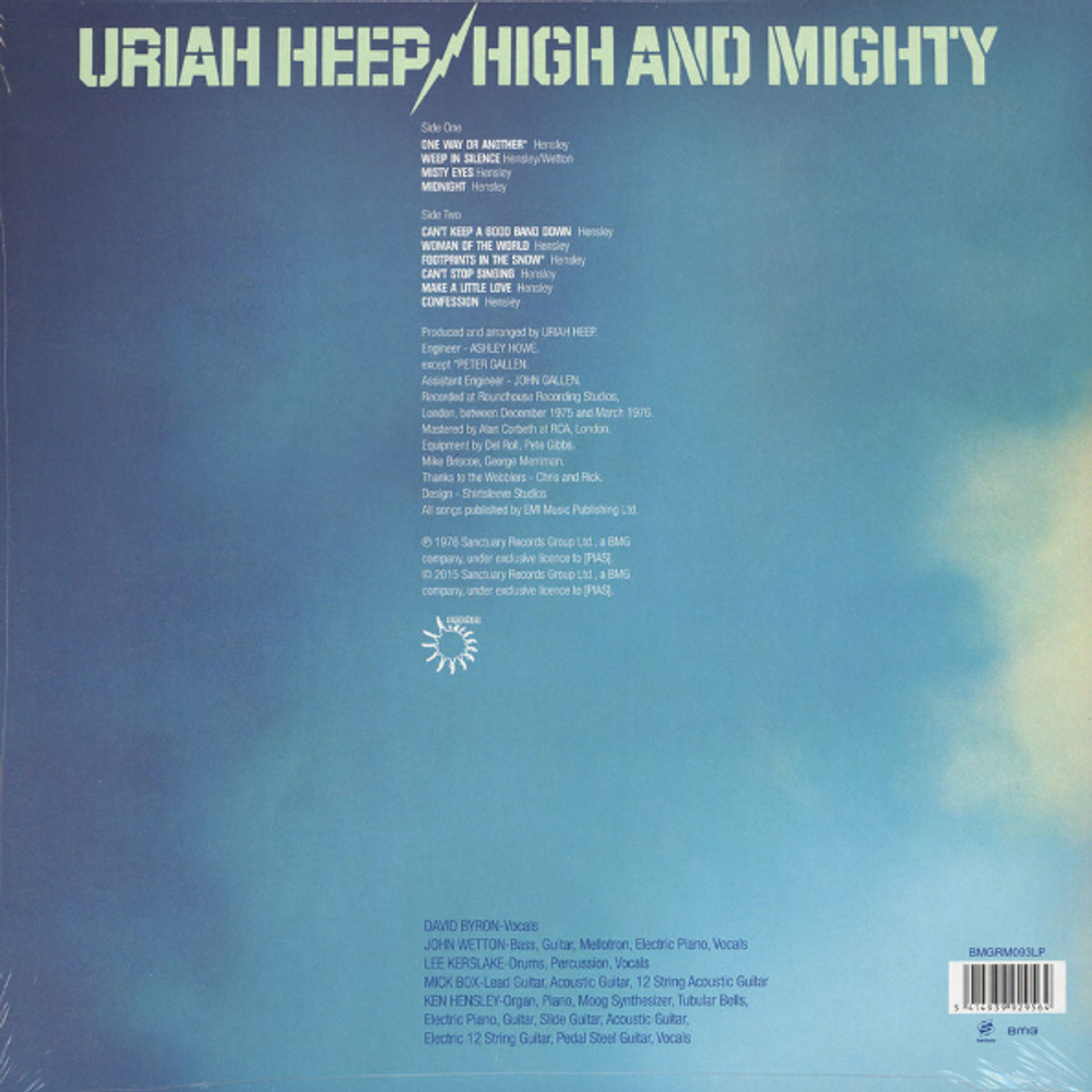 Uriah Heep / High And Mighty (LP)