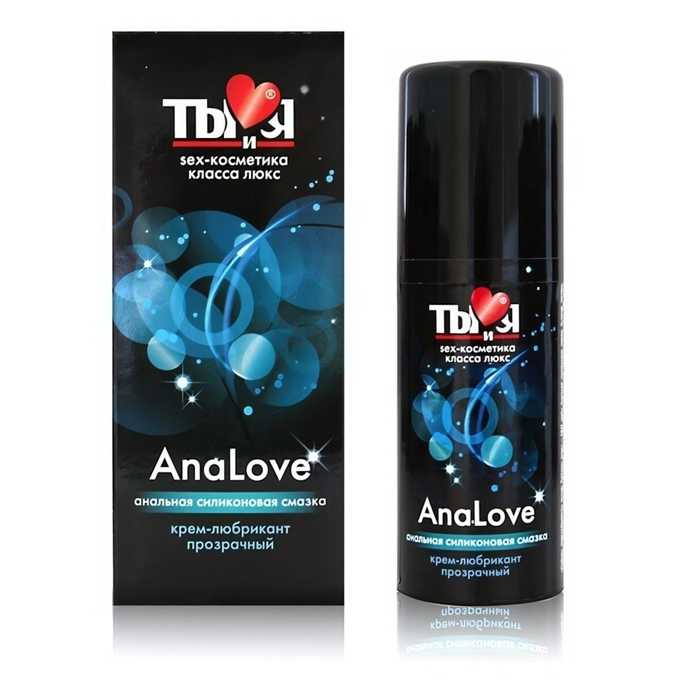 Анальная смазка на силиконовой основе ANALOVE 20 г (Цвет: прозрачный)