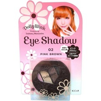 Тени для век четырехцветные тон 02 розовый и коричневый Koji Honpo Dolly Wink Eye Shadow Pink&Brown 7г