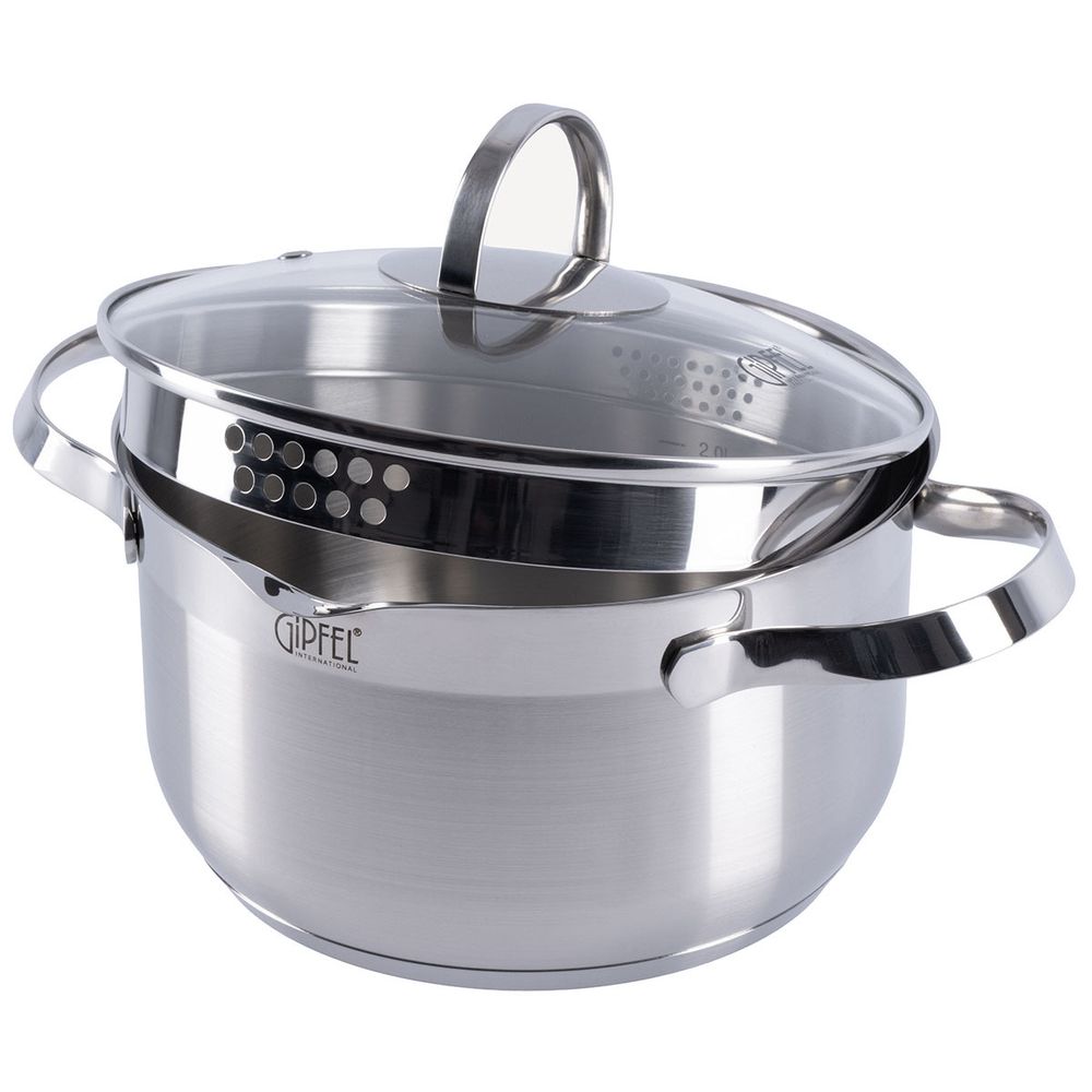 Кастрюля из нержавеющей стали Gipfel Benita 2270 18 см/1,9 л