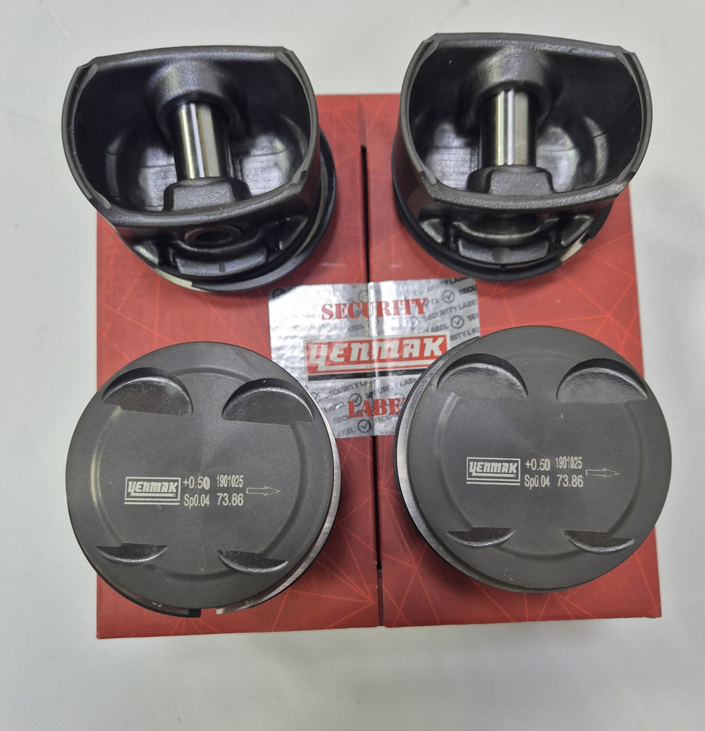 Поршни с кольцами +0.50 A12XER Yenmak