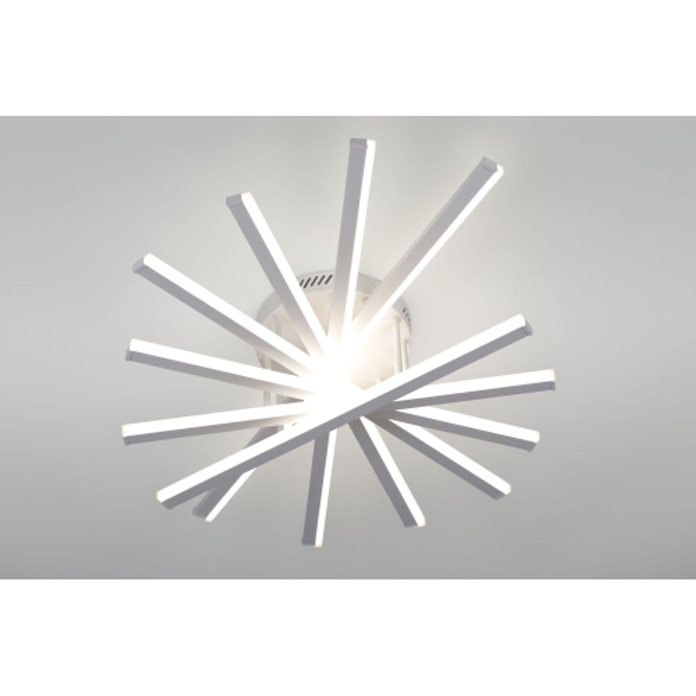 Светильник потолочный светодиодный Rivoli Cordelia 6184-201 LED 120Вт 3000-6000К белый с пультом | Rivoli