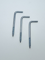3х40 ОЦ.Шуруп-крючок Г-образный (40 шт.)