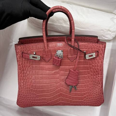 Сумка Hermes из кожи крокодила