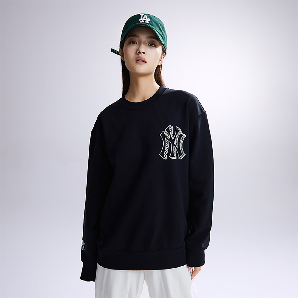 MLB NY Yankees Hoodie, 3AMTB0434-50BKS