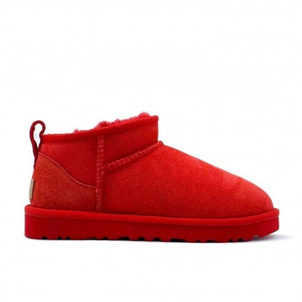 Угги Ugg Women's Classic Ultra Mini Samba Red