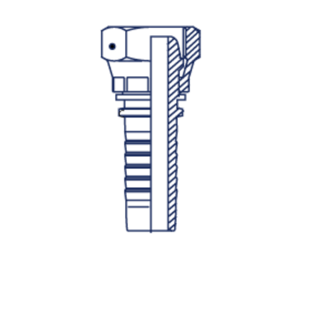 Фитинг DN 20 DK (Г) 33x1.5 накидная гайка POWERMASTER