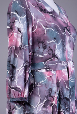 Платье женское 3864ЗПа, водоворот #172Вод053864ЗПа