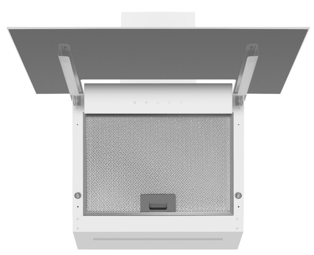 Наклонная пристенная вытяжка Meferi AIRBOX60WH COMFORT фото 5