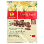 Sun-Maid, Farmstanding Reserve™, банановые чипсы, шоколад с морской солью, 5 упаковок по 23 г (0,8 унции)
