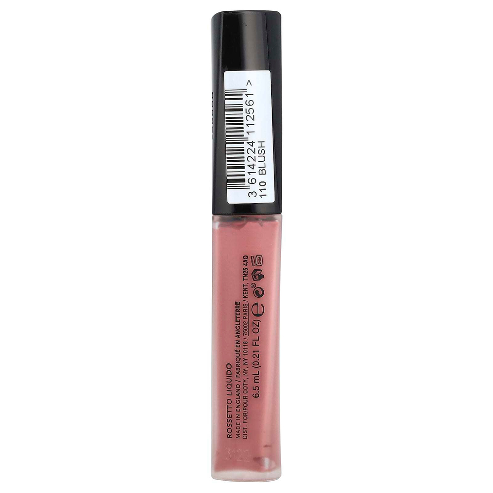 Rimmel London, Stay Matte Liquid Lip Color, румяна 110, 6,5 мл (0,21 жидк. унц.)