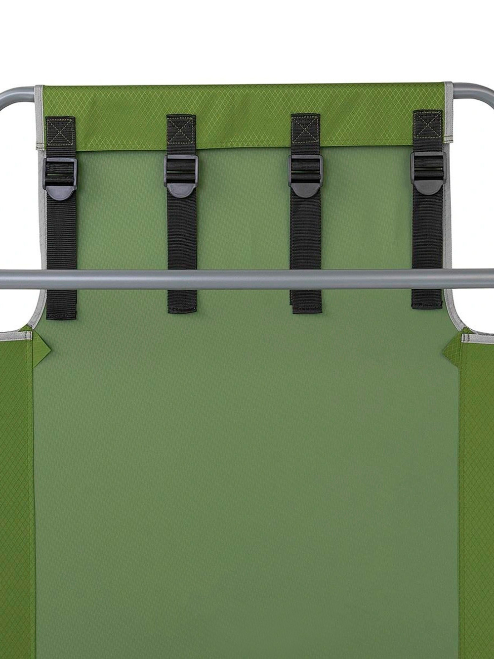 Кровать NISUS походная 120кг (стальная труба д.22) зеленый ромб/серый (T-N-BD630-98828-G)