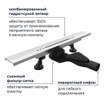 Душевой трап RGW SDR-53S 76215360-13 60 сатин