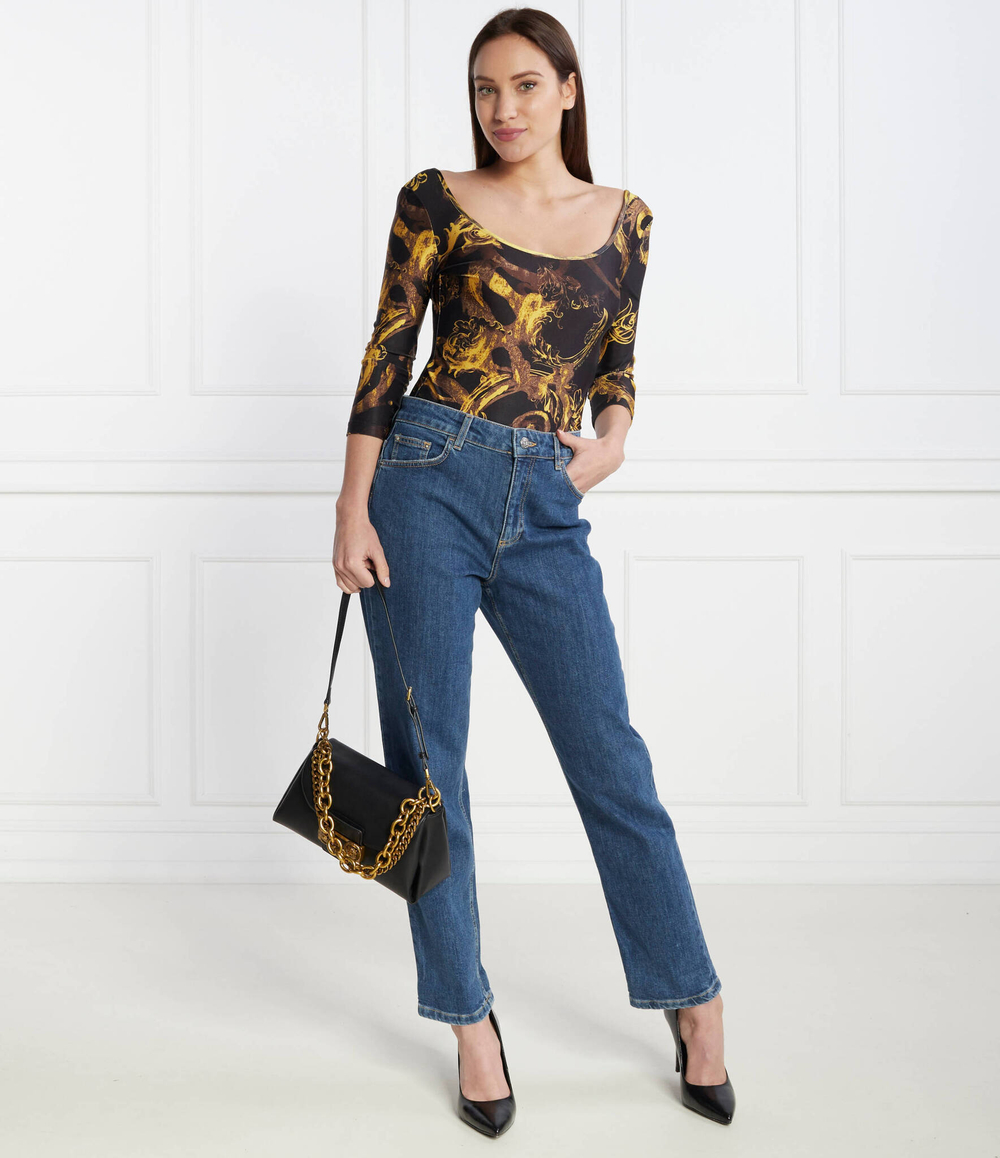 Боди Versace Jeans Couture - черный(76HAM221JS292)