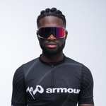 Спортивные очки 720armour Falcon / Matte Silver / Red Lens