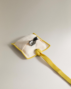 Zara Home Ароматизатор для автомобиля Lemon Candied 22 мл, аромат свежий цитрусовый, Горчичный