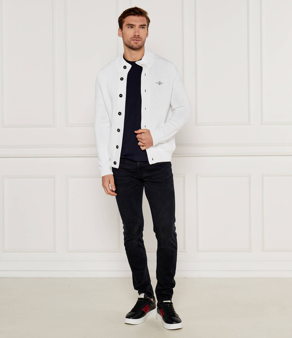 Кардиган Aeronautica Militare - белый(MA1454L409)