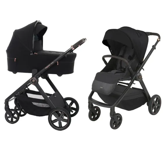Коляска Espiro Only 2 в 1 Stylish Black (410)