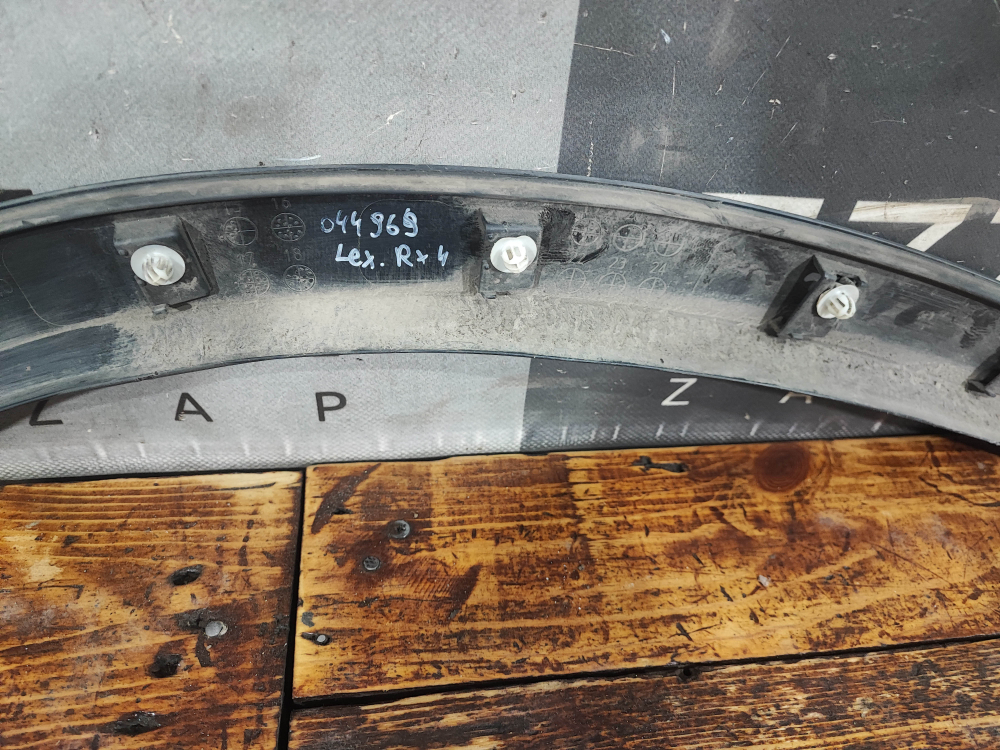 Накладка двери задней левой Lexus RX 4 15-нв Б/У Оригинал 7507848010