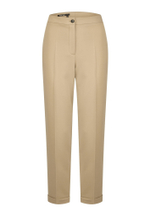 Брюки под классику Marc Aurel 93236 бежевый отвороты