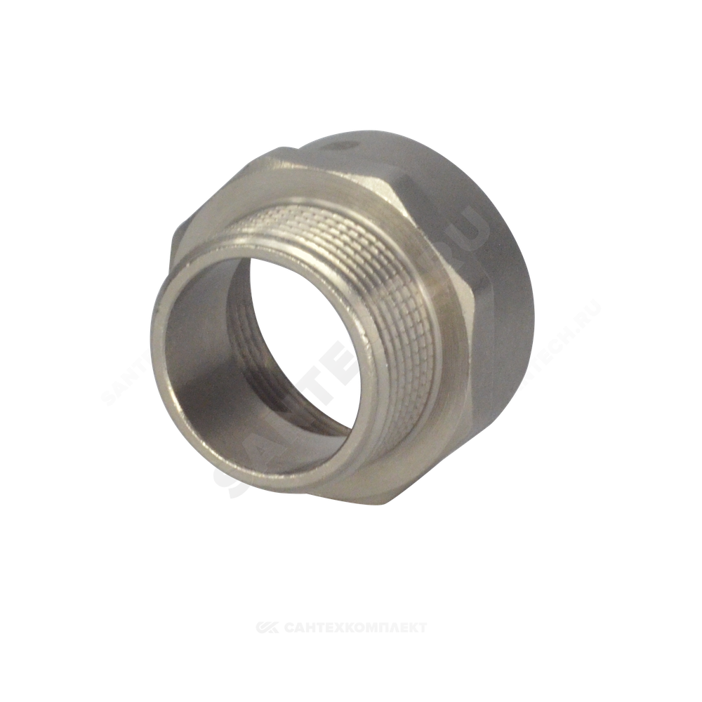 Переход латунь никель Ду 50х40 (1 1/2"х2") ВР/НР SantechSystems