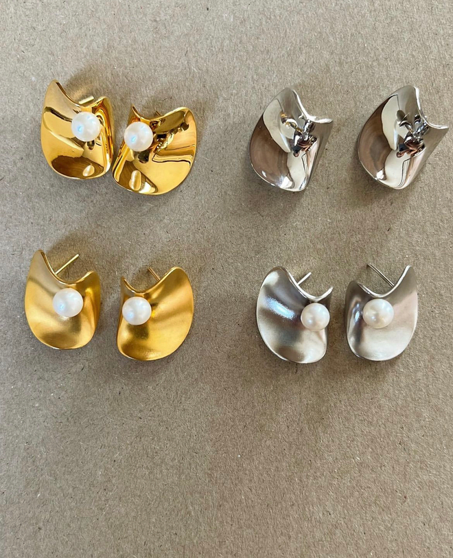 Серьги Каллы