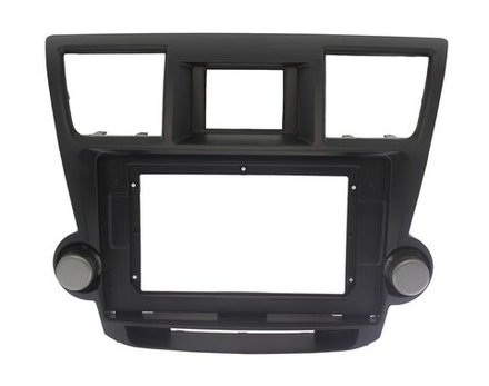 Комплект рамки с разъёмами 10" Toyota Highlander U40 2010-2013(крутилки активные) - Car-Smart 7194F2