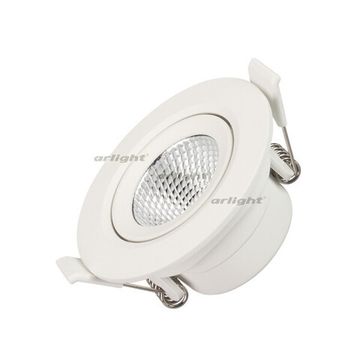 Встраиваемый светильник LED 5W 4000К 032309 белый POLAR Arlight