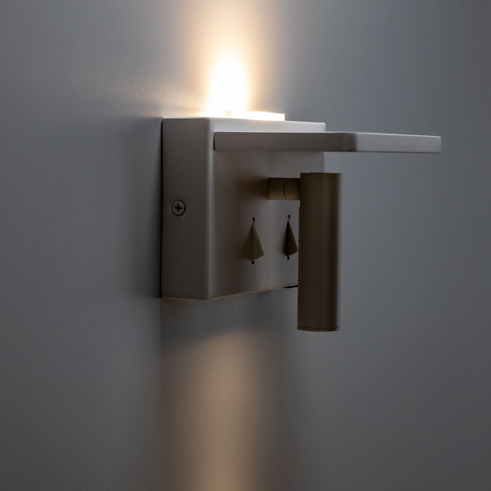 Citilux Декарт CL704370 LED USB QI Светильник поворотный Белый