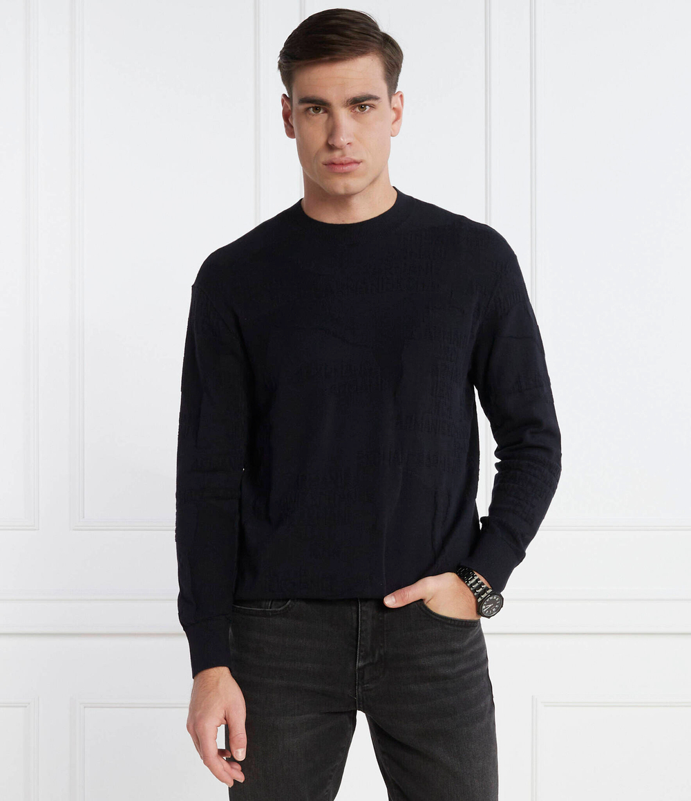 Свитер Armani Exchange - черный(3DZM6J ZMQ7Z)