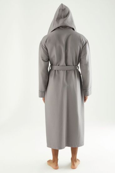 24680 Халат мужской вафельный с капюшоном Nysa Elmas Pike