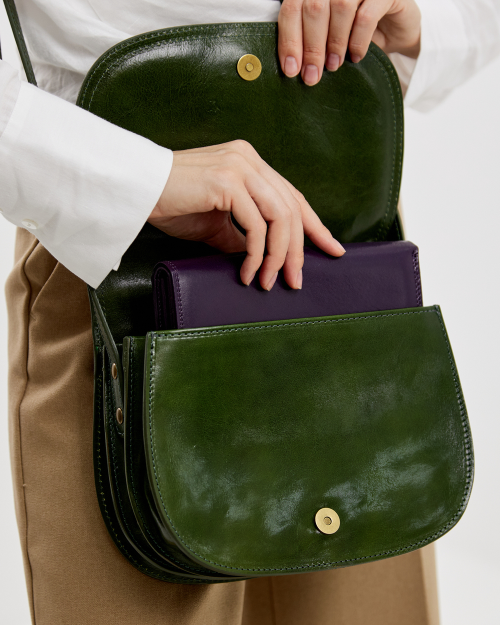 Кошелек 019 12 фиолетовый