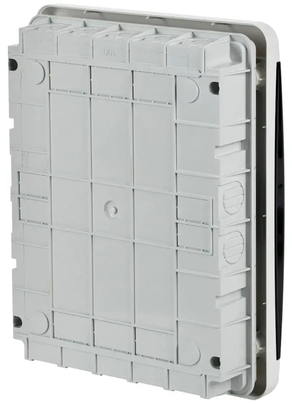 Корпус пластиковый ЩРВ-П-24 IP41 черная прозрачная дверь TEKFOR IEK