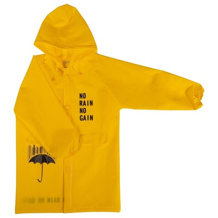 Дождевик для мальчика No Rain No Gain