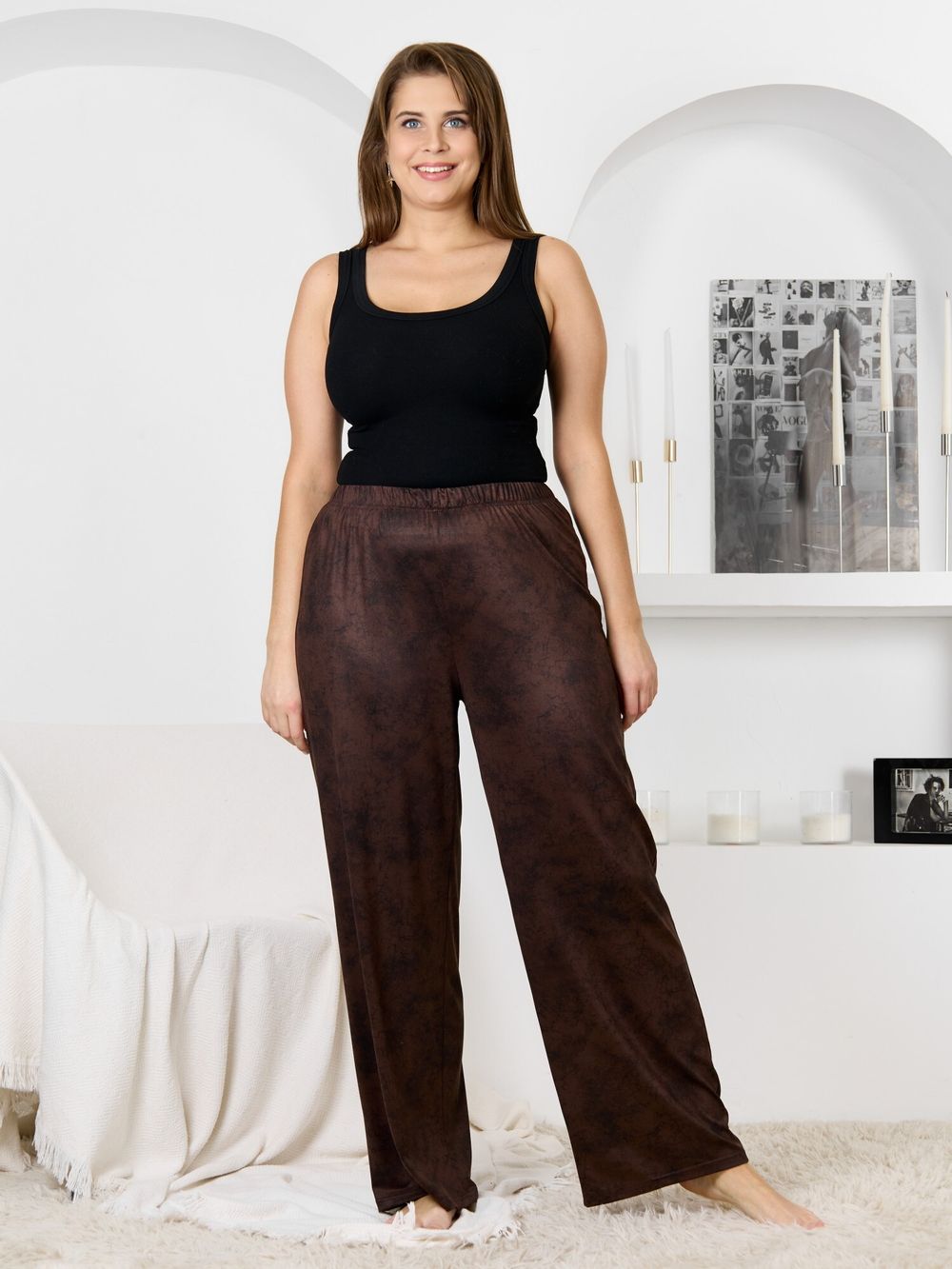 Брюки Ная Виотекс КОРИЧНЕВЫЙ
