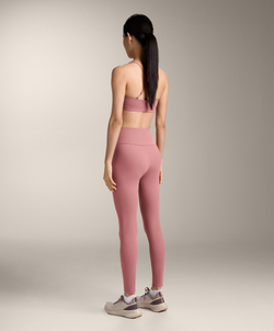 Oysho Спортивный бюстгальтер Comfortlux с перекрещивающимися бретелями и легкой поддержкой, светло-розовый